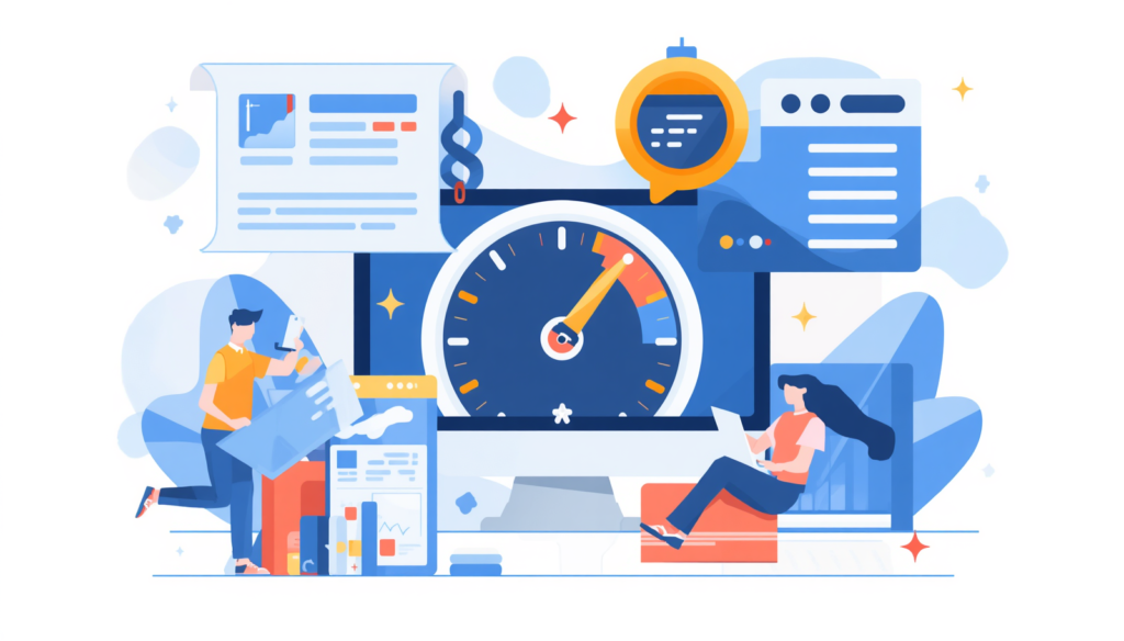 Website speed optimization for SEO