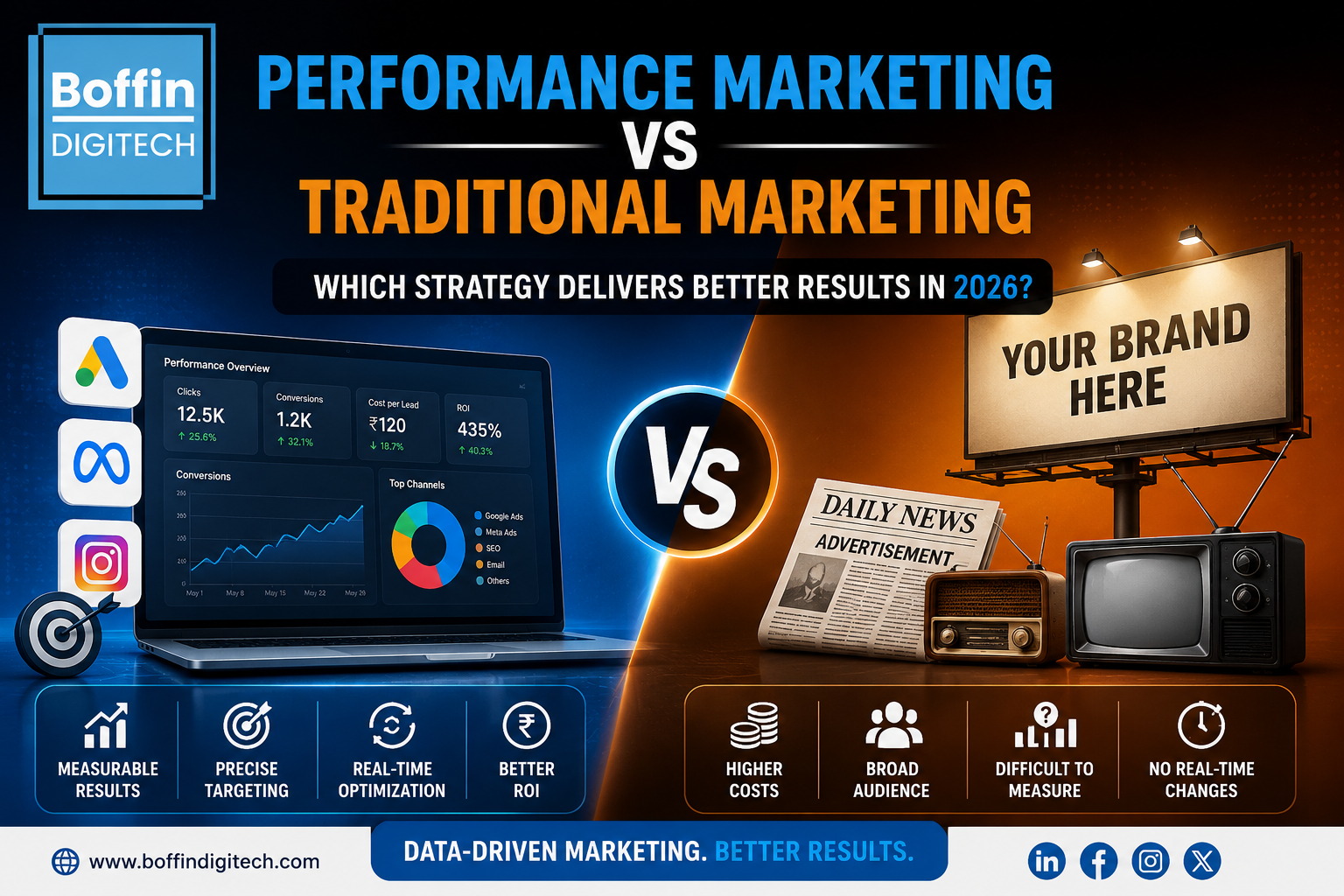 Performance Marketing vs Traditional Marketing: Which One is Better for Your Business in 2026?